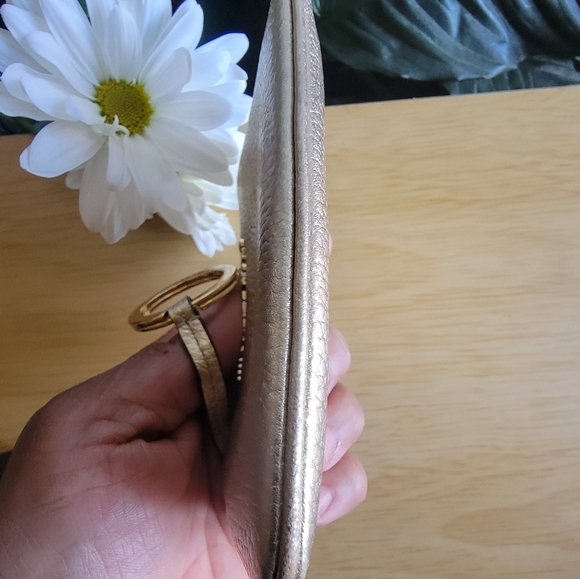 Michael Kors Metallic Gold Wristlet - Picture 5 of 10
